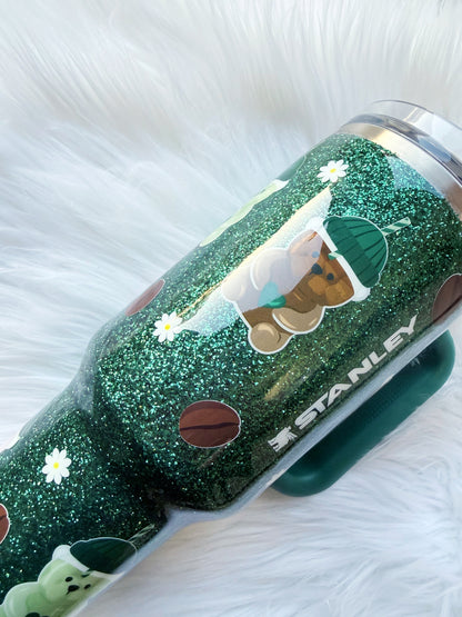 Bear Glitter Tumbler