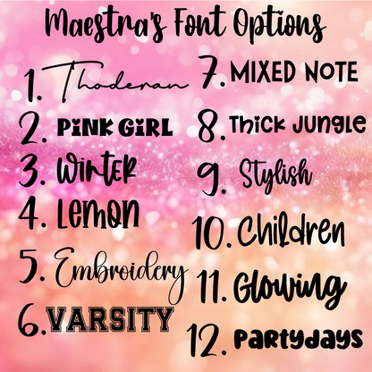 Neon Pink Glitter Tumbler